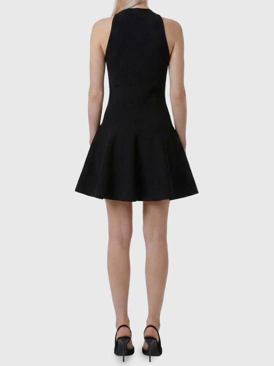 26FW 알라이아 미디 원피스 AA9R3116K212D BLACK - ALAIA
