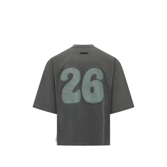 26FW 피어오브갓 반팔 티셔츠 RW00274 WIGRE GREY - FEAR OF GOD