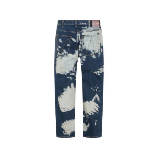 26FW 비비안웨스트우드 벨티드 스웨이드 가죽 자켓 3902000N W01LY K409 BLUE WHITE - VIVIENNE WESTWOOD