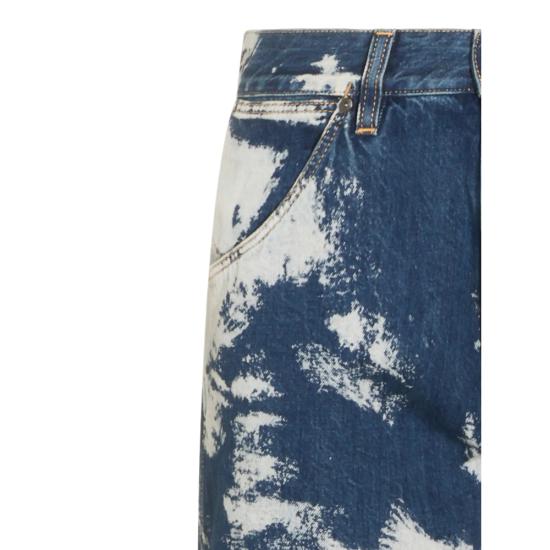 26FW 비비안웨스트우드 벨티드 스웨이드 가죽 자켓 3902000N W01LY K409 BLUE WHITE - VIVIENNE WESTWOOD