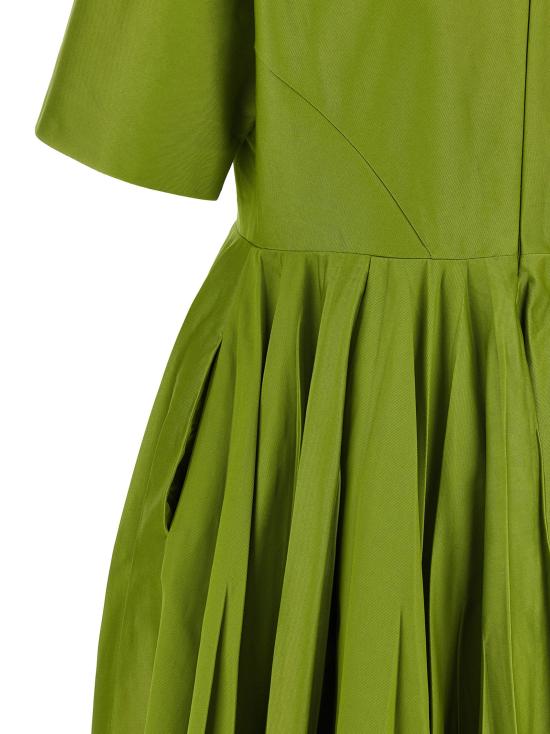 26FW 프라다 미디 원피스 P3S12GSOOO10YPF0613 Green - PRADA