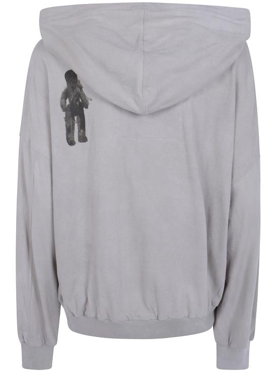 26FW 지기 첸 후드 티셔츠 0W2620905 54 GREY - ZIGGY CHEN