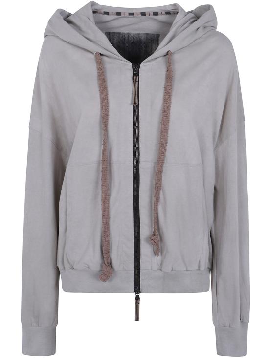 26FW 지기 첸 후드 티셔츠 0W2620905 54 GREY