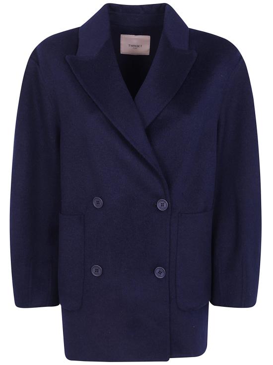 26FW 트윈셋 코트 262TP2012 11989 BLUE NAVY