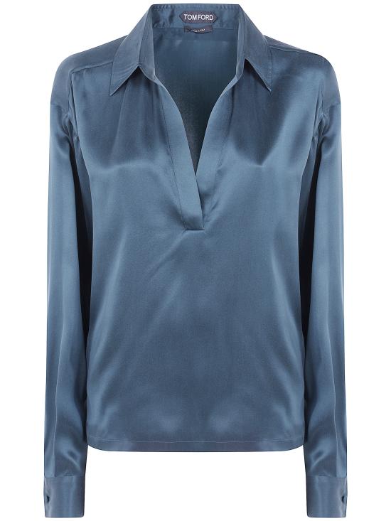 26FW 톰포드 블라우스 TS2144 FAX1720 TEAL