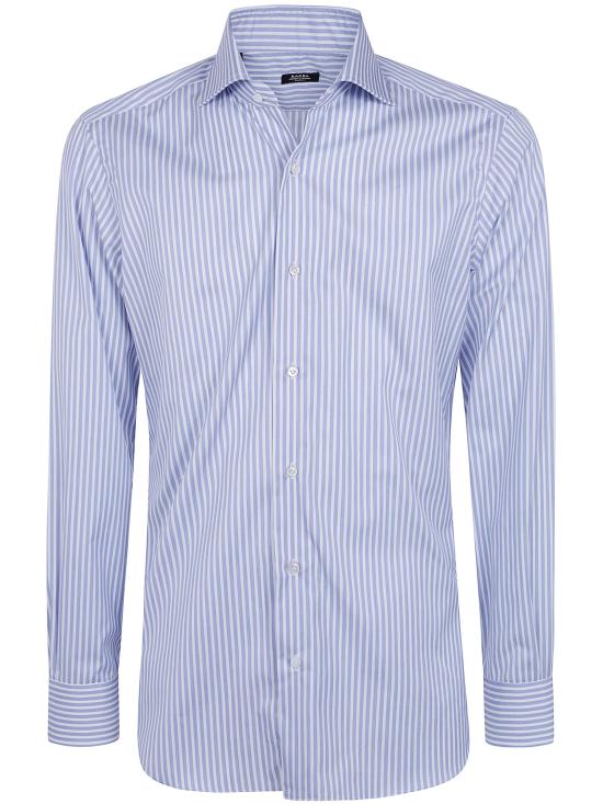 26FW 발바 긴팔 셔츠 I1U13P0157073 U 01 LIGHT BLUE