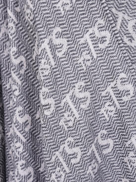 26FW 트윈셋 머플러/스카프 262TA4330 13746 JACQUARD CHEVRONNE BLACK PARCHMENT - TWINSET