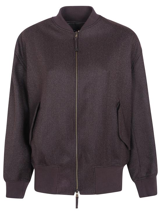 26FW 닥터 호프 봄버 자켓 35742 4246 C DARK BROWN