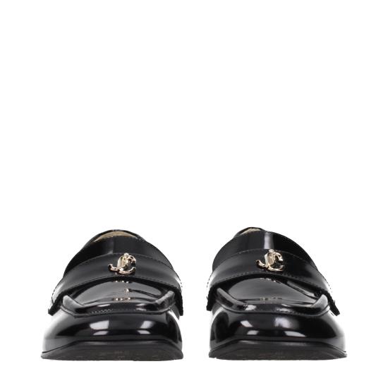  지미추 로퍼 DEMELOAFERFLATOSPZBLACK - JIMMY CHOO