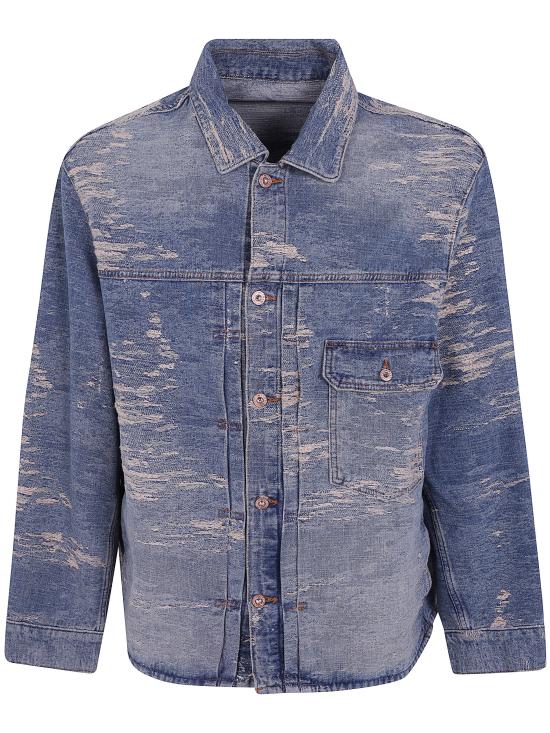 26FW 엠포리오 아르마니 데님 자켓 EM006540 AF27794 MB003 LIGHT BLUE DENIM