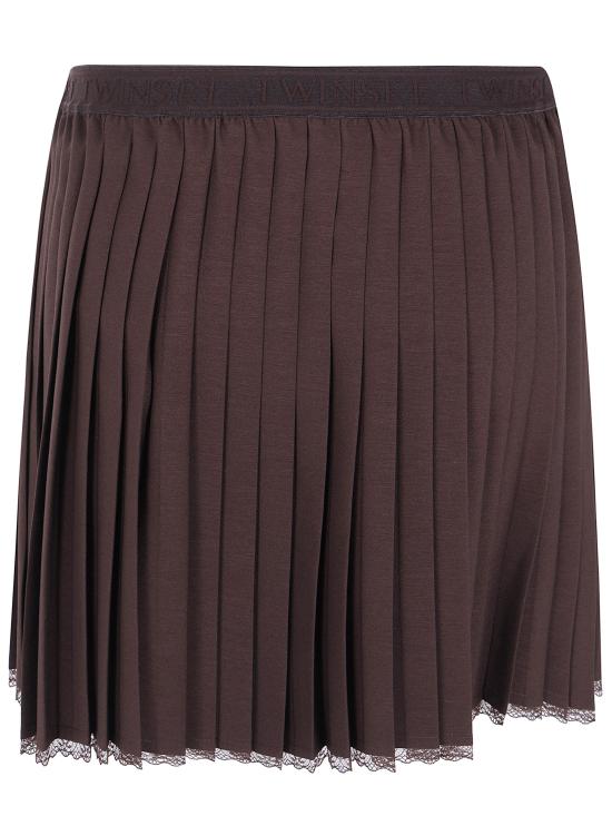 26FW 트윈셋 스커트 262TP2351 13411 DARKNESS BROWN - TWINSET