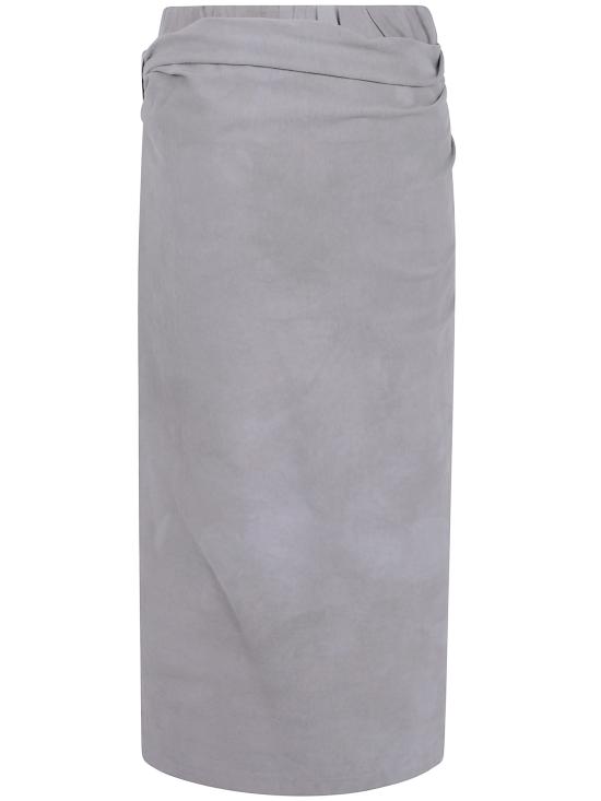 26FW 지기 첸 미디 스커트 0W2620311 54 GREY - ZIGGY CHEN