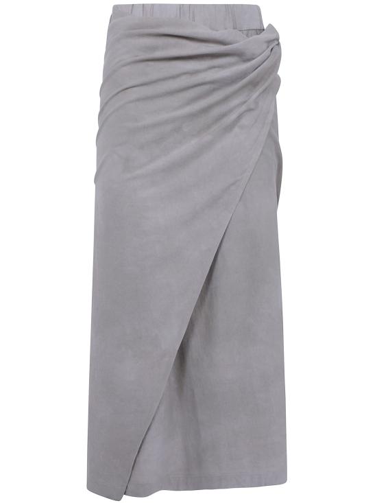 26FW 지기 첸 미디 스커트 0W2620311 54 GREY