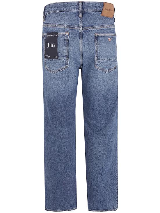 26FW 엠포리오 아르마니 데님 팬츠 EM006486 AF27739 MB002 MEDIUM BLUE DENIM - EMPORIO ARMANI