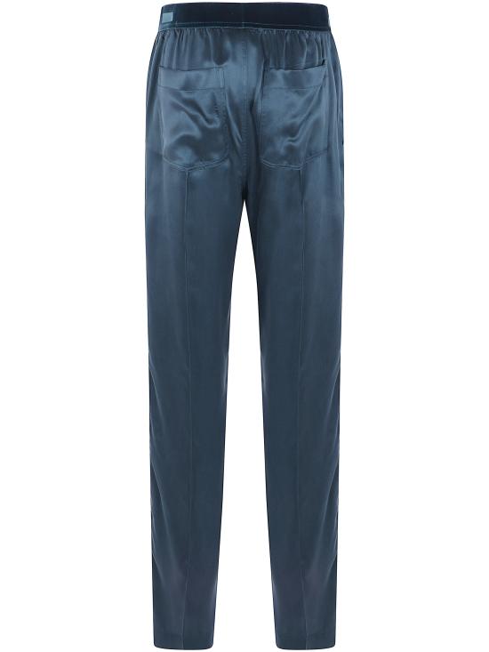 26FW 톰포드 스트레이트 팬츠 PAW683 FAX1720 TEAL - TOMFORD