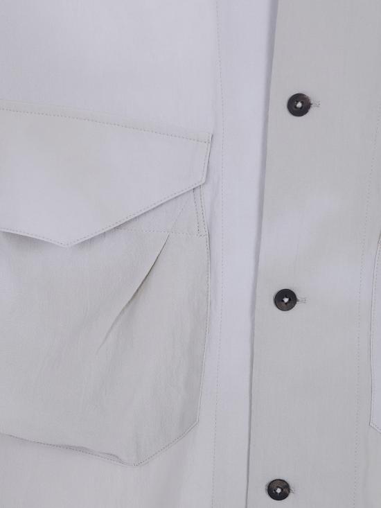 26FW 지기 첸 반팔 셔츠 0M2620708 51 GREY - ZIGGY CHEN