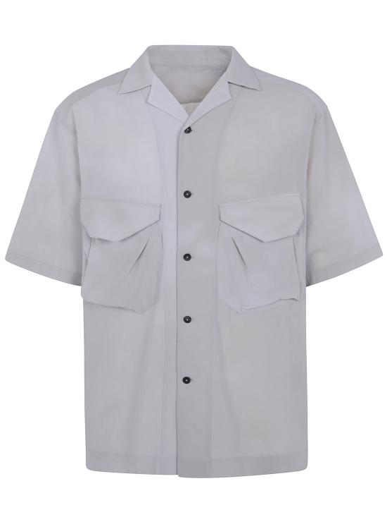 26FW 지기 첸 반팔 셔츠 0M2620708 51 GREY