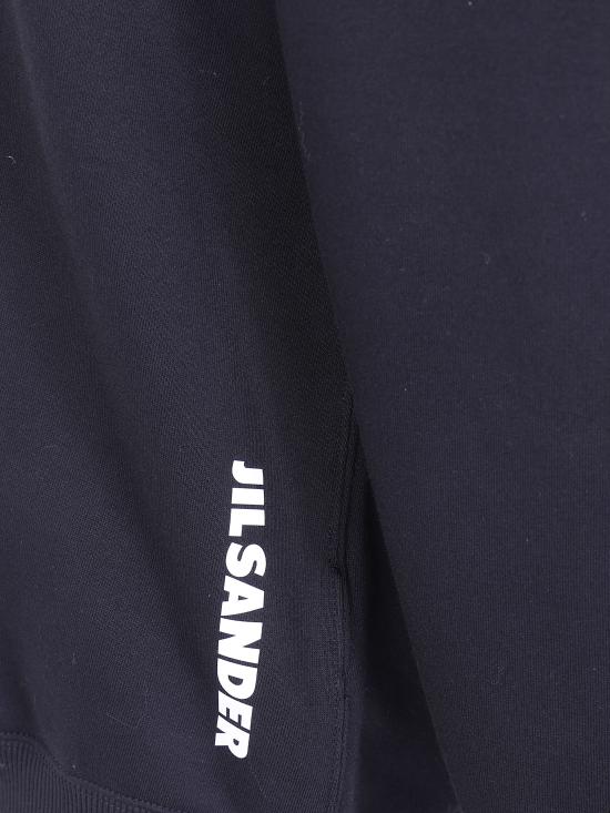 26FW 질샌더 후드 티셔츠 J22GU0167 J20128 001 BLACK - JIL SANDER