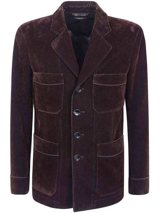 26FW 톰포드 자켓 OJM032 FMC329 EEA BROWN MULTICOLOR