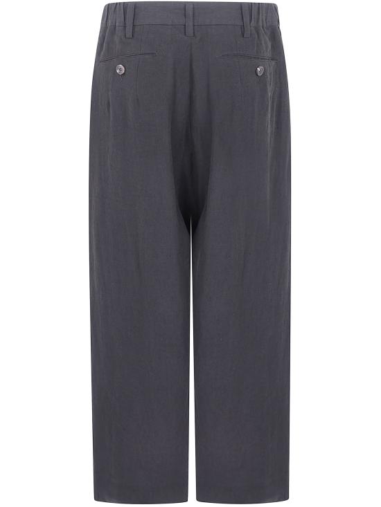 26FW 지기 첸 스트레이트 팬츠 0M2620515 04 BLACK - ZIGGY CHEN