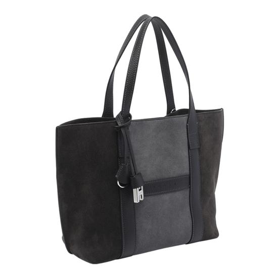 26FW 호간 토트백 KBW01WA2200 VI97E62 Black - HOGAN