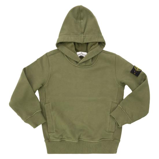 26FW [키즈] 스톤 아일랜드 티셔츠 L2S166100003 MILITARY GREEN