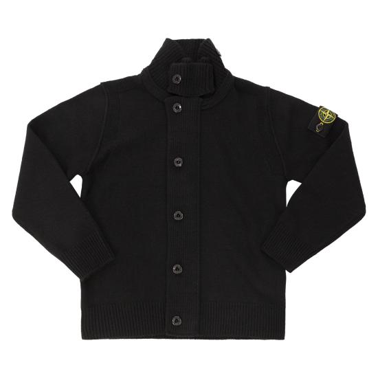 26SS [키즈] 스톤 아일랜드 니트/스웻셔츠 L2S165100003 BLACK