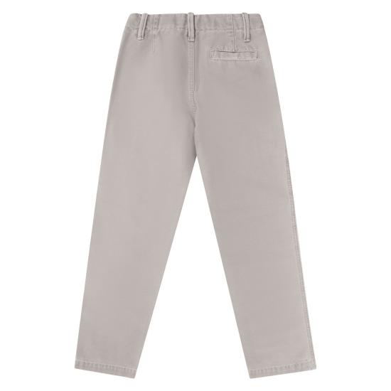 26FW [키즈] 스톤 아일랜드 스트레이트 팬츠 L2S163100001 LIGHT GREY - STONE ISLAND