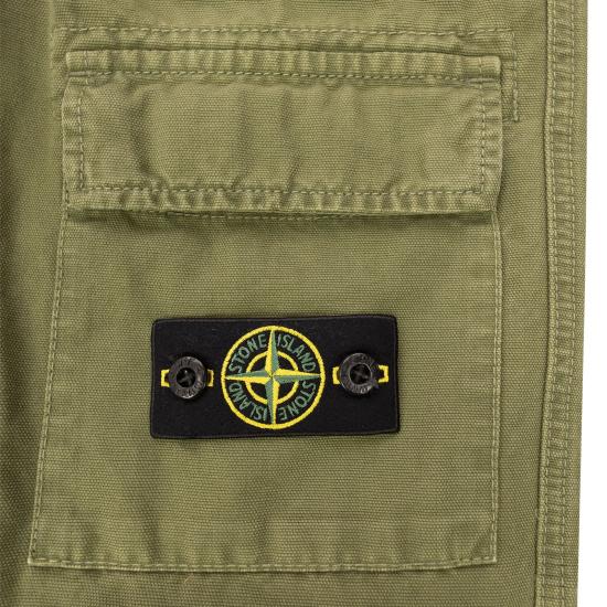 26FW [키즈] 스톤 아일랜드 스트레이트 팬츠 L2S163100001 MILITARY GREEN - STONE ISLAND