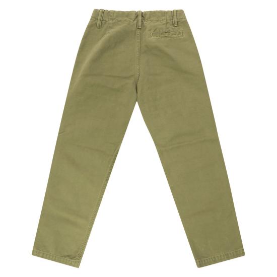 26FW [키즈] 스톤 아일랜드 스트레이트 팬츠 L2S163100001 MILITARY GREEN - STONE ISLAND