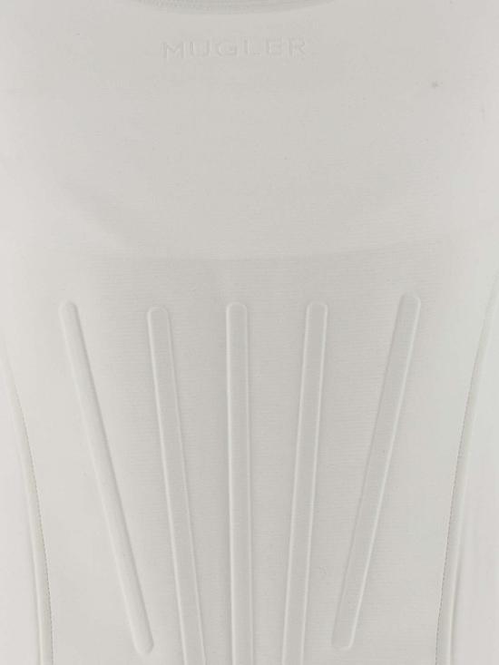  뮈글러 민소매 티셔츠 23W1TO06448421014 White - MUGLER