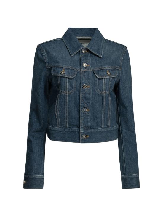 26FW 지방시 데님 자켓 BW00VW517B 420 DENIM BLUE