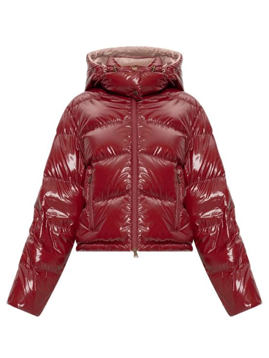 26FW 몽클레어 숏패딩 L20931A00031 597EU 472 MEDIUM RED