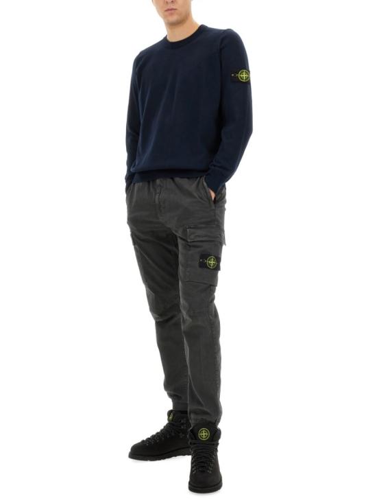  스톤 아일랜드 긴팔 티셔츠 5100053 S00B2V0020 Blue - STONE ISLAND