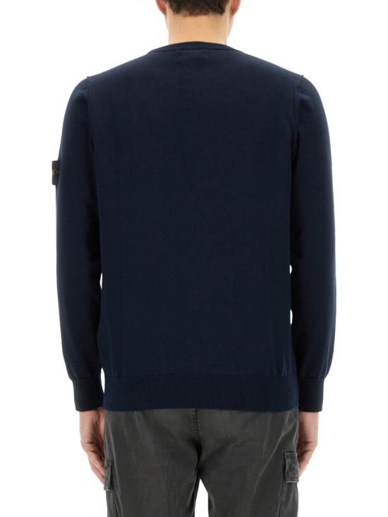  스톤 아일랜드 긴팔 티셔츠 5100053 S00B2V0020 Blue - STONE ISLAND