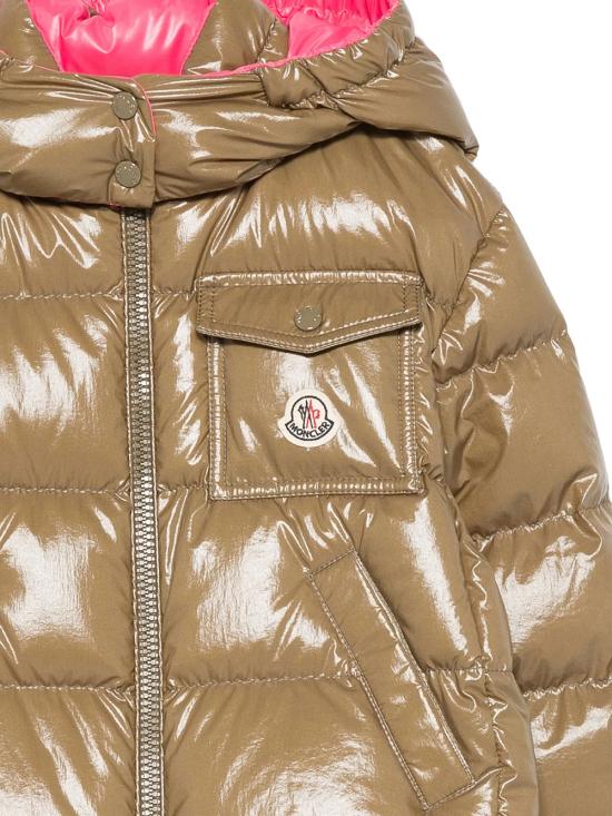 26FW [키즈] 몽클레어 패딩 L29541A00003 597EU 82E MEDIUM GREEN - MONCLER