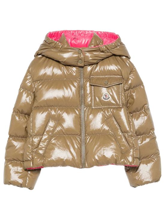 26FW [키즈] 몽클레어 패딩 L29541A00003 597EU 82E MEDIUM GREEN