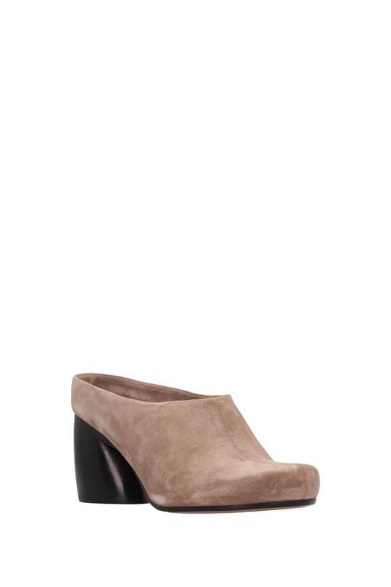 26FW 로에베 오벌 스웨이드 카프스킨 뮬 L814379X74 - LOEWE