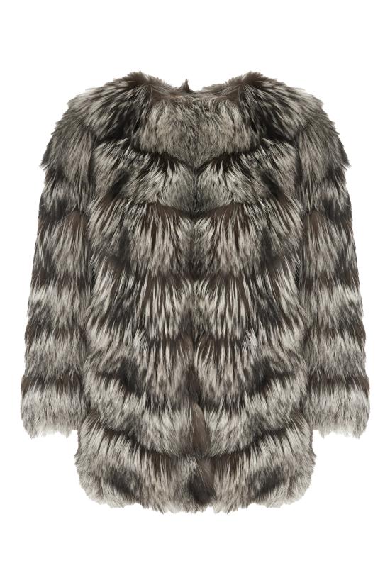 26FW 올리비아 V 무스탕 26V027GIACCAVOLPE ARGENTATA