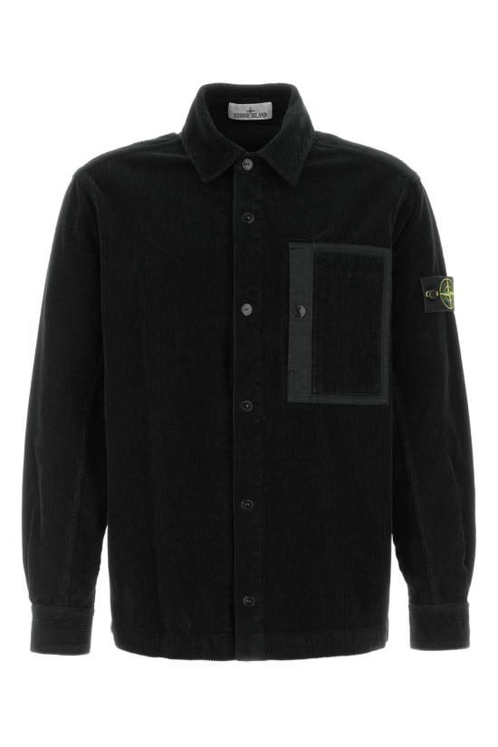 26FW 스톤 아일랜드 긴팔 셔츠 L2S151200016S0212 V0029 Black