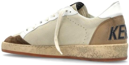 26FW 골든구스 볼 스타 스웨이드 스니커즈 GMF00117 F008722 83406 WHITE DOM - GOLDEN GOOSE