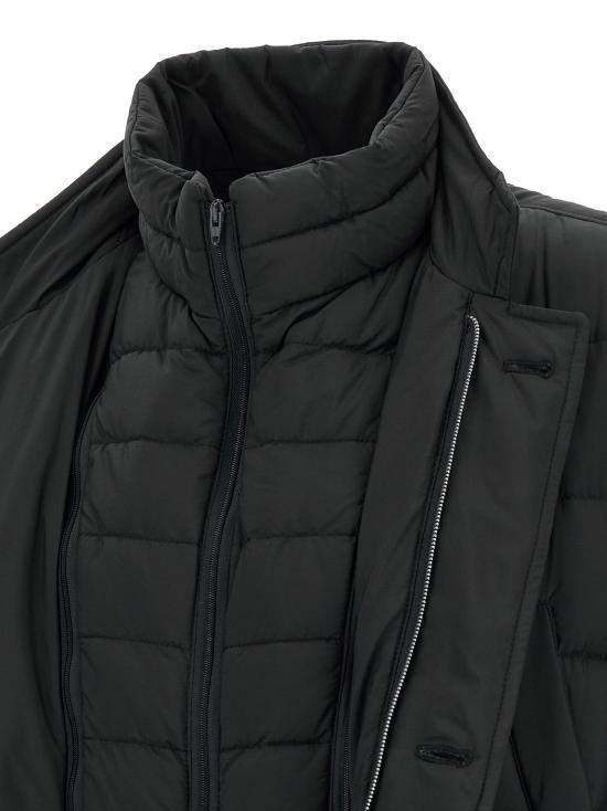 26FW 에르노 일 카포토 다운 코트 PI007ULE12456Z9300 Black - HERNO