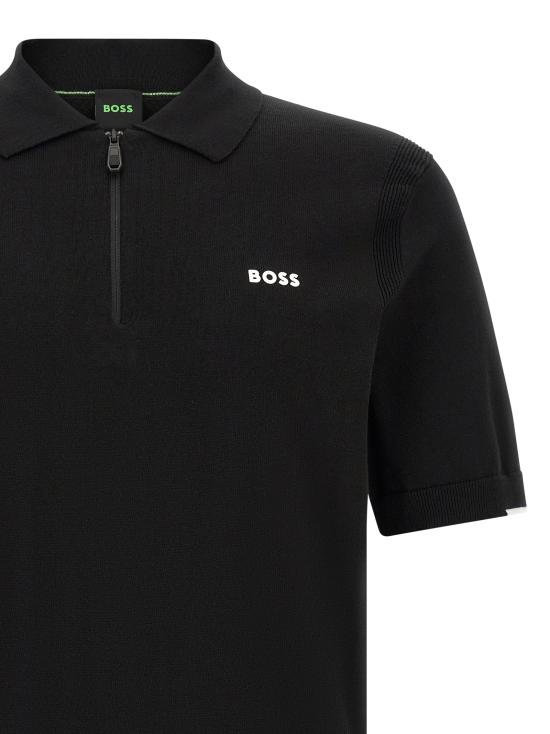 26FW 휴고보스 폴로 티셔츠 50558344001 Black - HUGO BOSS