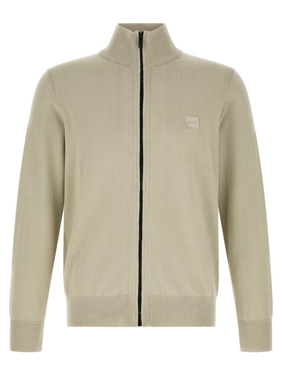 26FW 휴고보스 집업 니트 50543692271 Beige