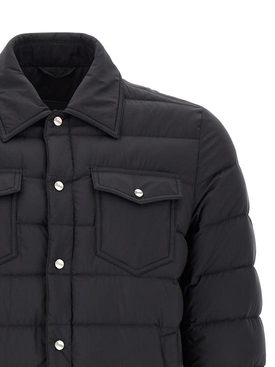 26FW 에르노 패딩 PI0023ULE12456Z9300 Black - HERNO