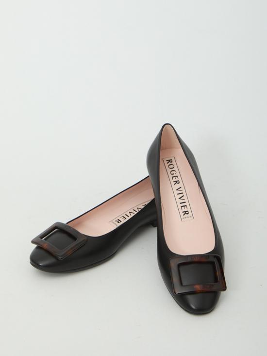 26FW 로저비비에 플랫 슈즈 RVW66839540 BLACK - ROGER VIVIER