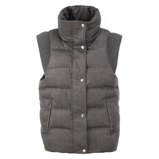 26FW 페세리코 패딩 조끼 A03470D DARK GREY