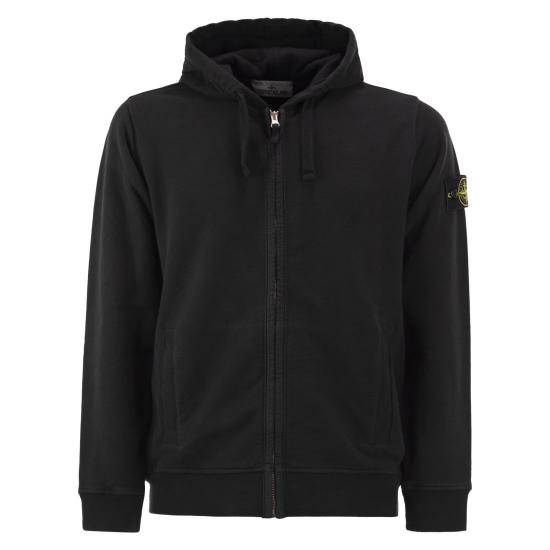 26FW 스톤 아일랜드 후드 티셔츠 L2S156100067 BLACK