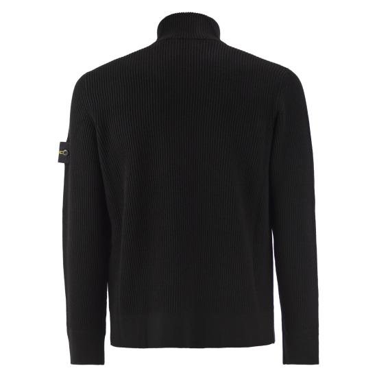 26FW 스톤 아일랜드 와펜패치 버진 울 가디건 와펜패치 버진 울 가디건 L2S155100017 BLACK - STONE ISLAND