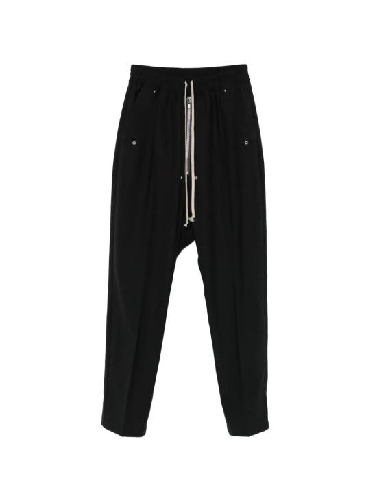 26SS 릭 오웬스 스트레이트 팬츠 RU01F2361 ZL 09 BLACK - RICK OWENS